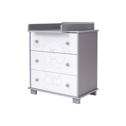 Comoda Drewex Bear - Silver
