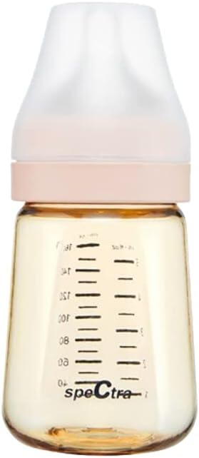 Biberon anticolici premium cu tetina S, galben (160 ml)