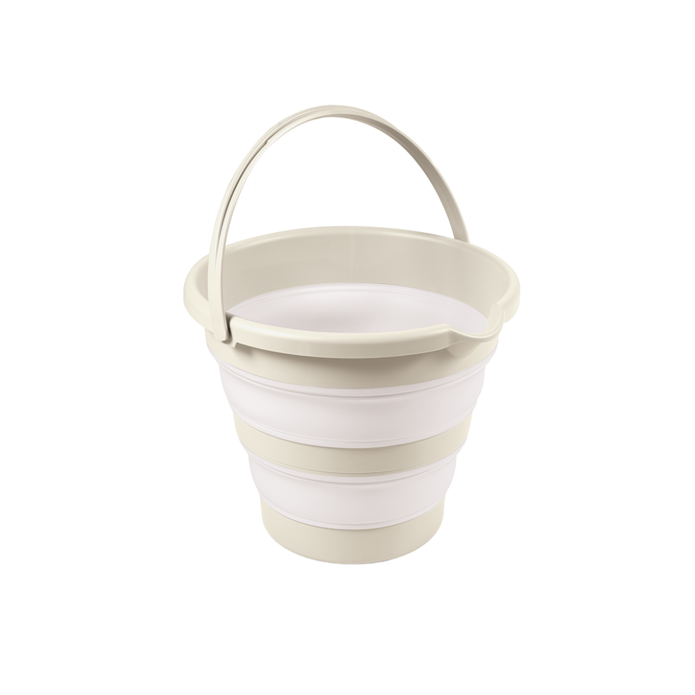 Galeata pliabila pentru baie - Bej