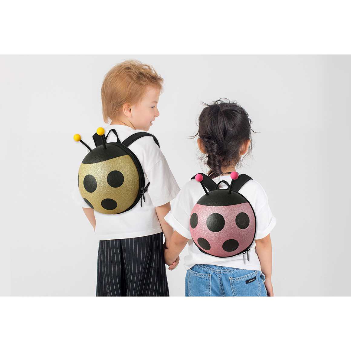 Mini Ghiozdan Prescolari Buburuza Stralucitoare Supercute EBS837