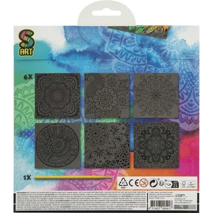 Set 6 fise razuibile 19.5 x 19.5 cm Grafix GR220016