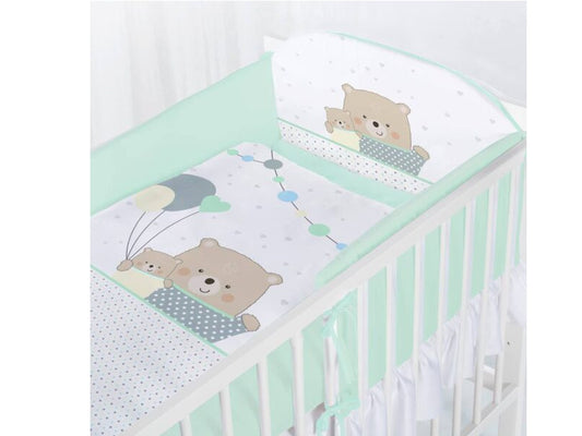 Lenjerie Pat 3 Piese KLUPS Teddy bears with balloons K097