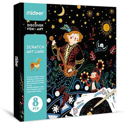 Set Scratch art Happy Time Boy Mideer MD4094