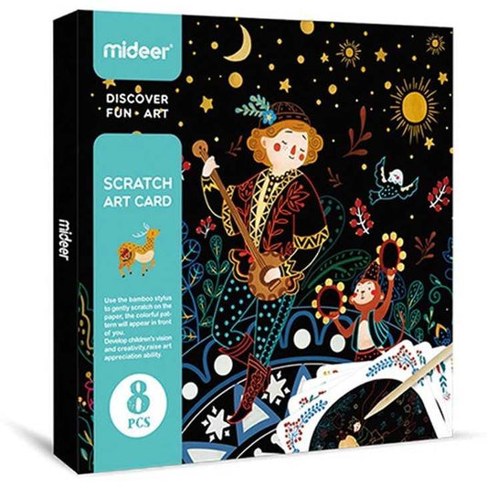 Set Scratch art Happy Time Boy Mideer MD4094