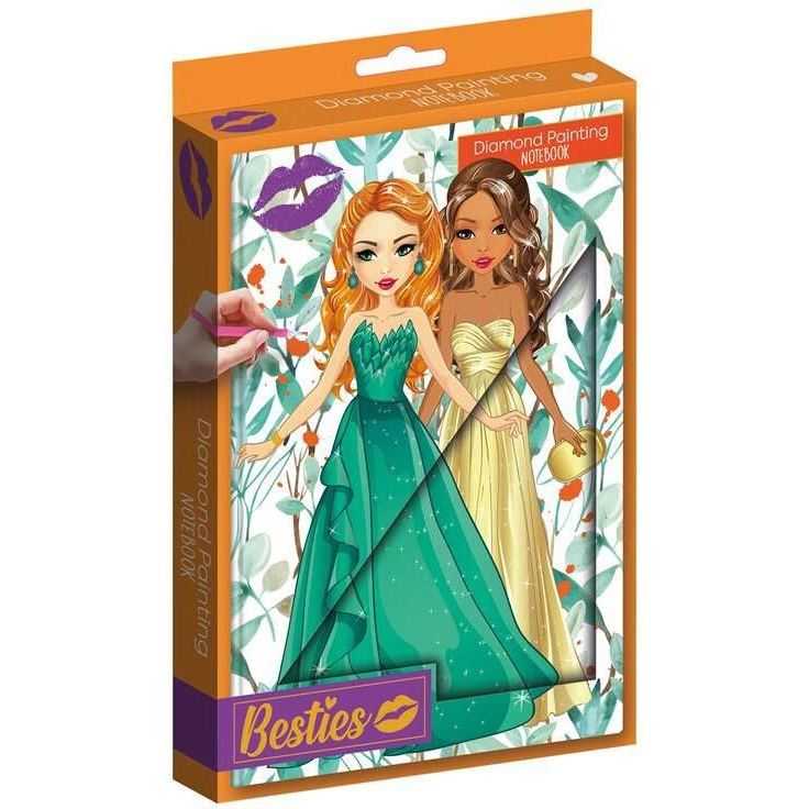 Agenda Besties A5 cu Diamond Painting Grafix GR140008