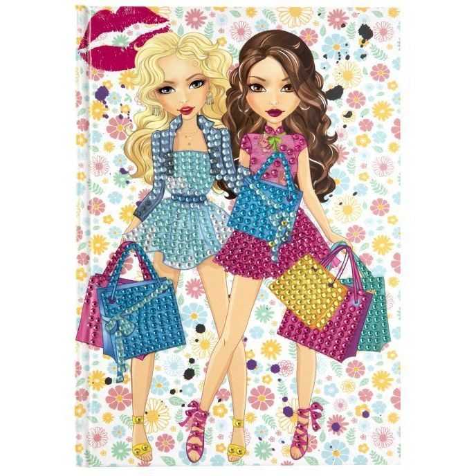 Agenda Besties A5 cu Diamond Painting Grafix GR140008