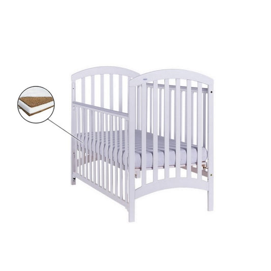 Patut Drewex Adel Culisant - Alb + Saltea Cocos 8 Cm