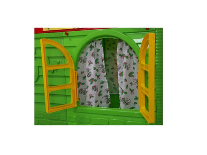 Casuta de joaca MyKids 02550/3 Green/Red - Mid