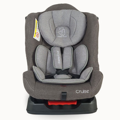 Scaun auto grupa 0-18  kg MamaLove Cruise Gri