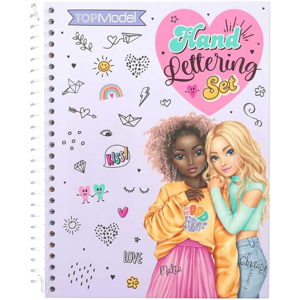 Top Model Set pentru caligrafie Malia and Christy Depesche PT12158