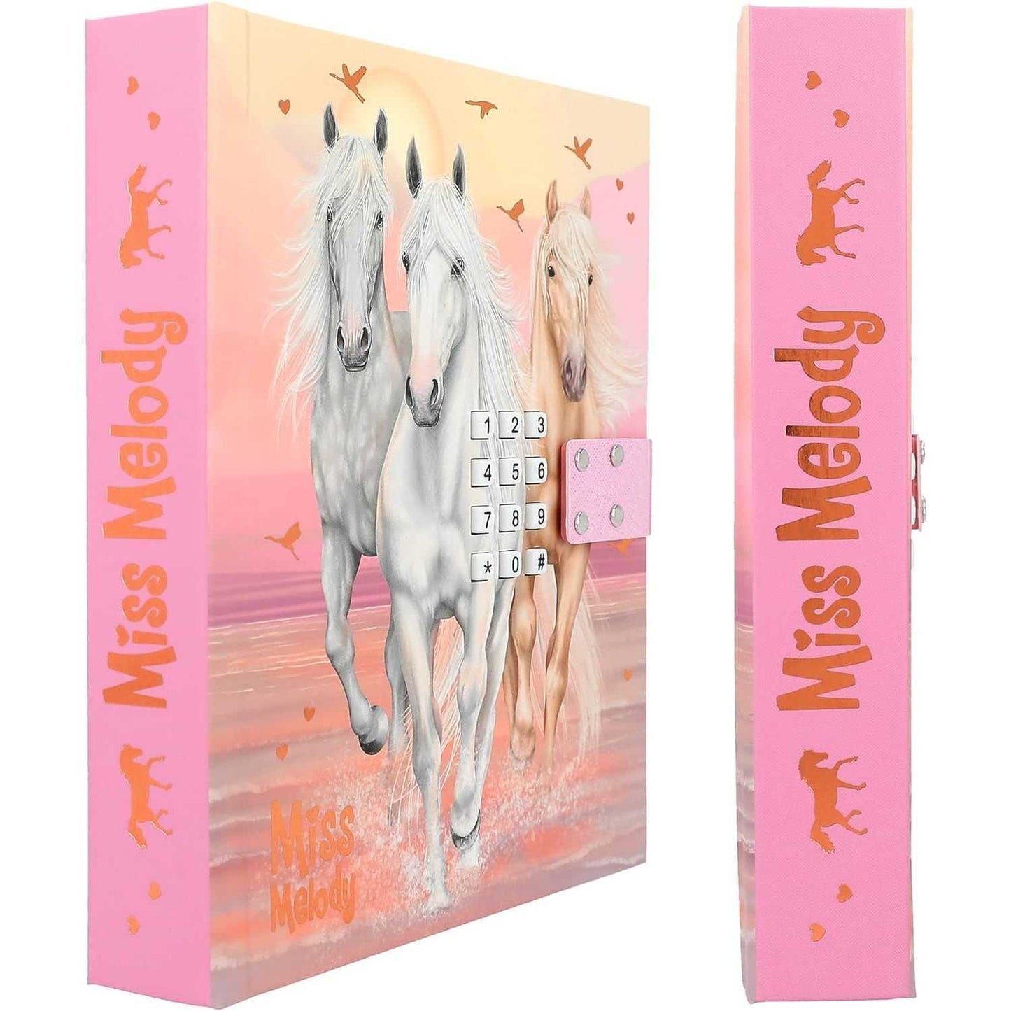 Jurnal cu cod si muzica Miss Melody Sundown Depesche PT12419