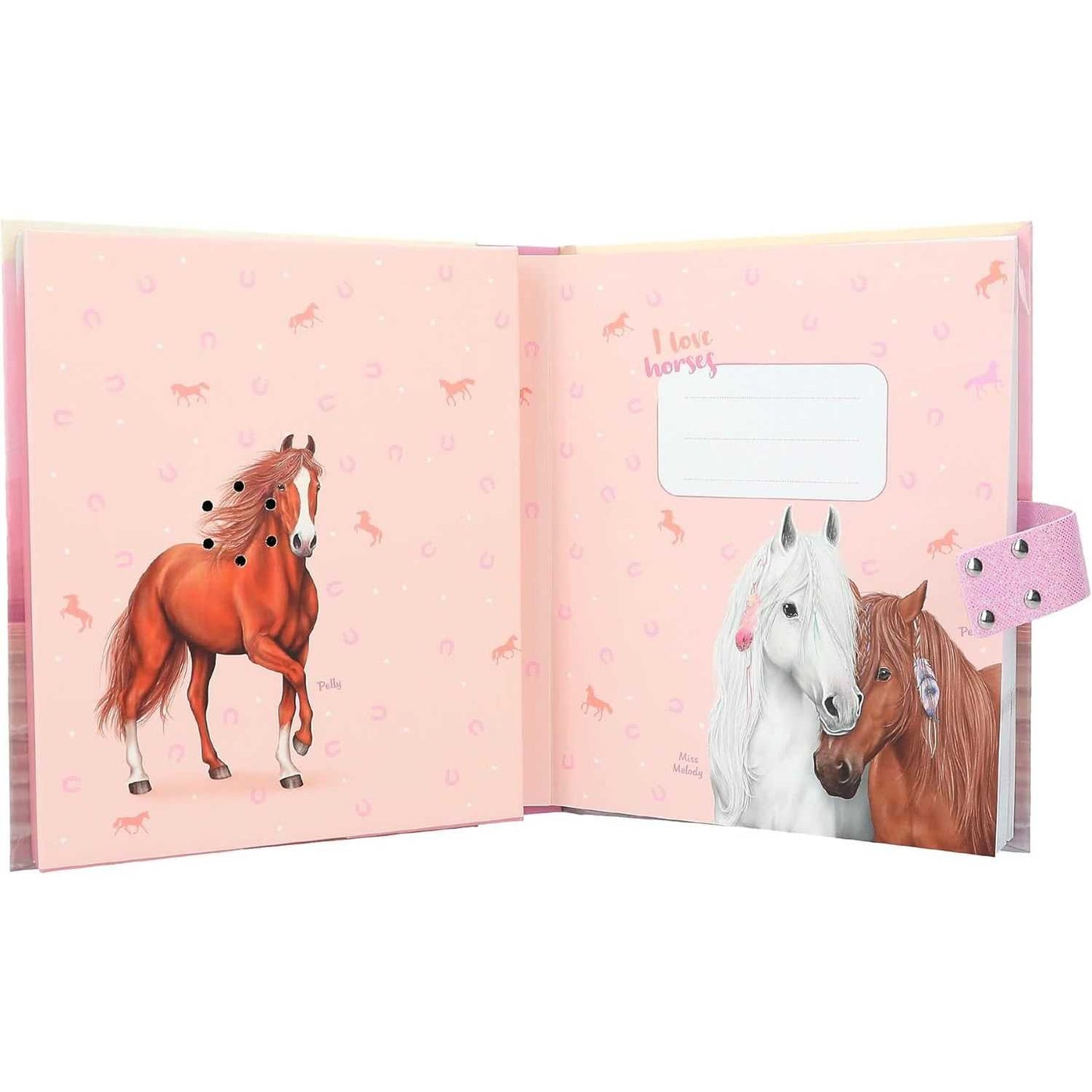 Jurnal cu cod si muzica Miss Melody Sundown Depesche PT12419