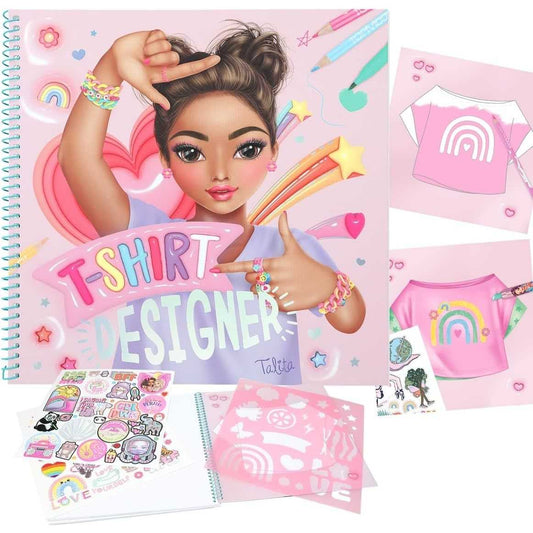 Carte de colorat TOPModel T-Shirt Talita Designer Depesche PT12769