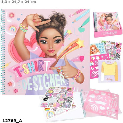 Carte de colorat TOPModel T-Shirt Talita Designer Depesche PT12769