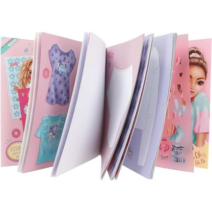 Carte de colorat TOPModel T-Shirt Talita Designer Depesche PT12769