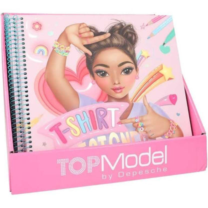 Carte de colorat TOPModel T-Shirt Talita Designer Depesche PT12769