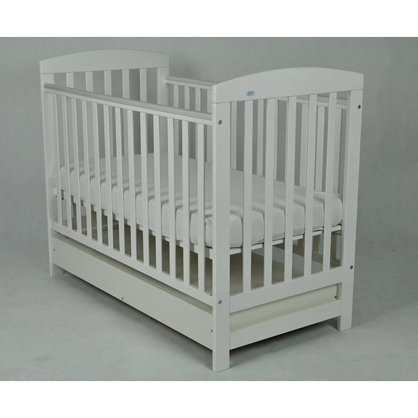 Patut Drewex Olek cu sertar - Gri + Saltea Cocos 8 Cm