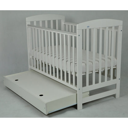 Patut Drewex Olek cu sertar - Gri + Saltea Cocos 8 Cm