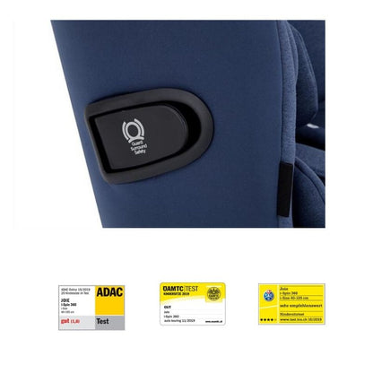 Joie - Scaun auto i-Spin 360° Deep Sea, 40-105 cm, testat ADAC si certificat R129