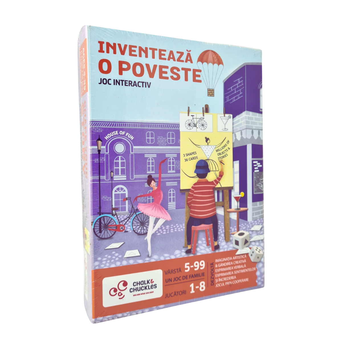 Joc interactiv - Inventeaza o poveste