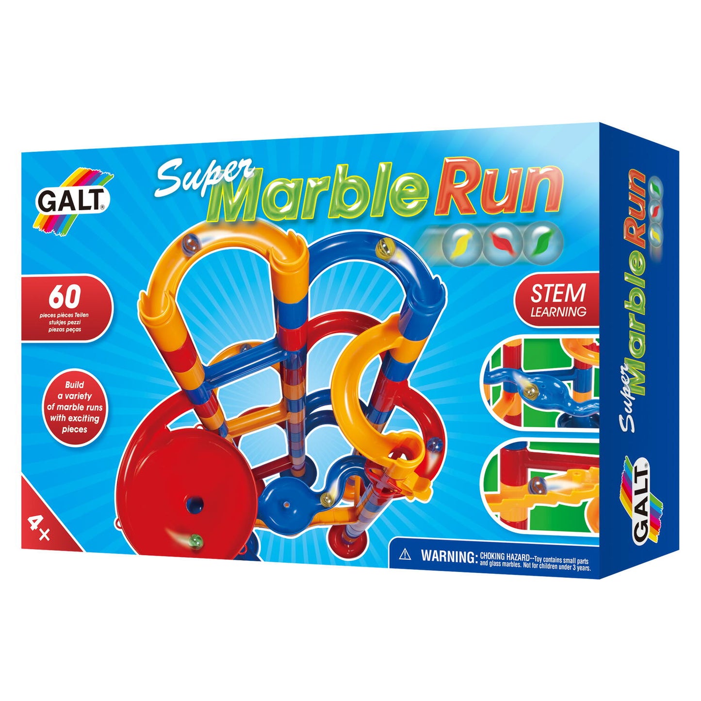 Super Marble Run - Super curse cu bilute de sticla