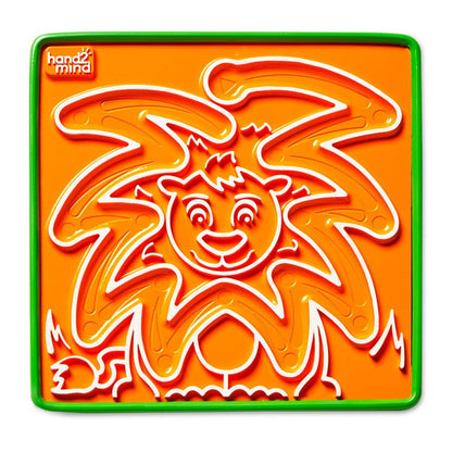 Set tactil - Prin labirint