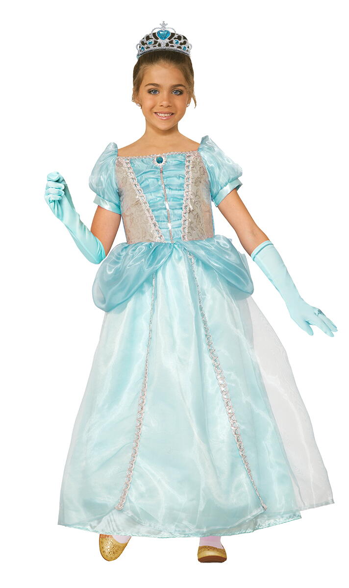 Costum de carnaval - Printesa (turcoaz)