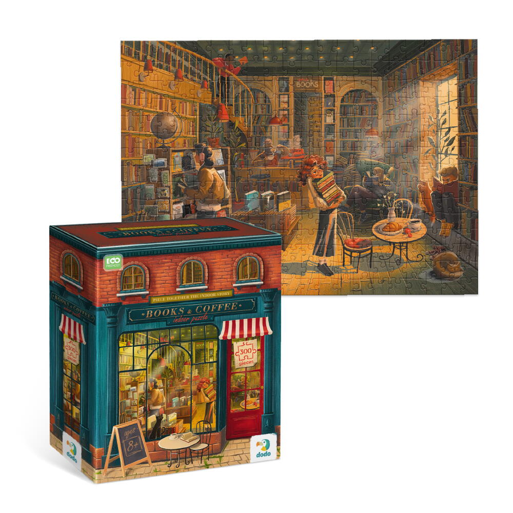 Puzzle - Libraria (300 piese)