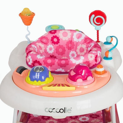 Premergator cu balansoar Coccolle Inizio Roz