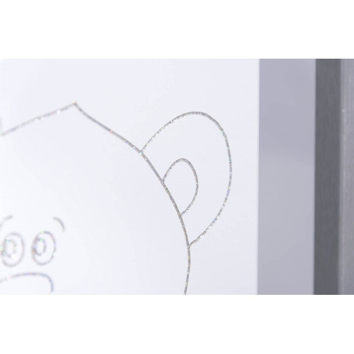 Patut Drewex Bear - Silver + Saltea Cocos 8 Cm