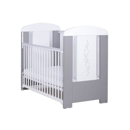 Patut Drewex Stars Culisant - Silver + Saltea Cocos 8 Cm