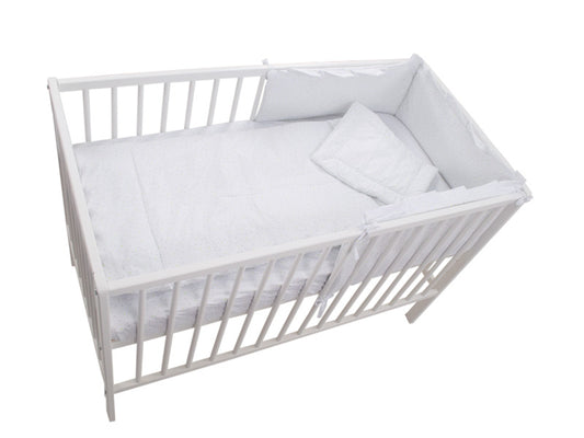 Lenjerie MyKids Little Stars Verde 4 Piese 120x60