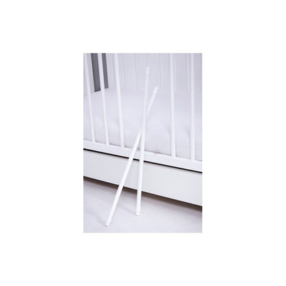 Patut Drewex Stars cu sertar - Silver + Saltea Cocos 8 Cm