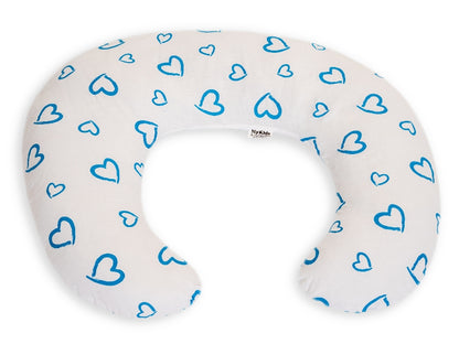 Perna De Alaptare Mica MyKids Inimi-Blue