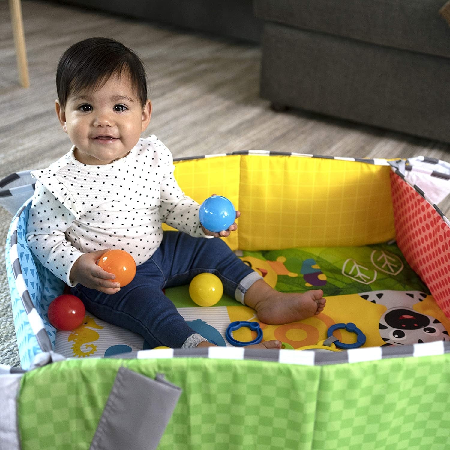 Baby Einstein - Salteluta de activitati 5 in 1 Ball Pit