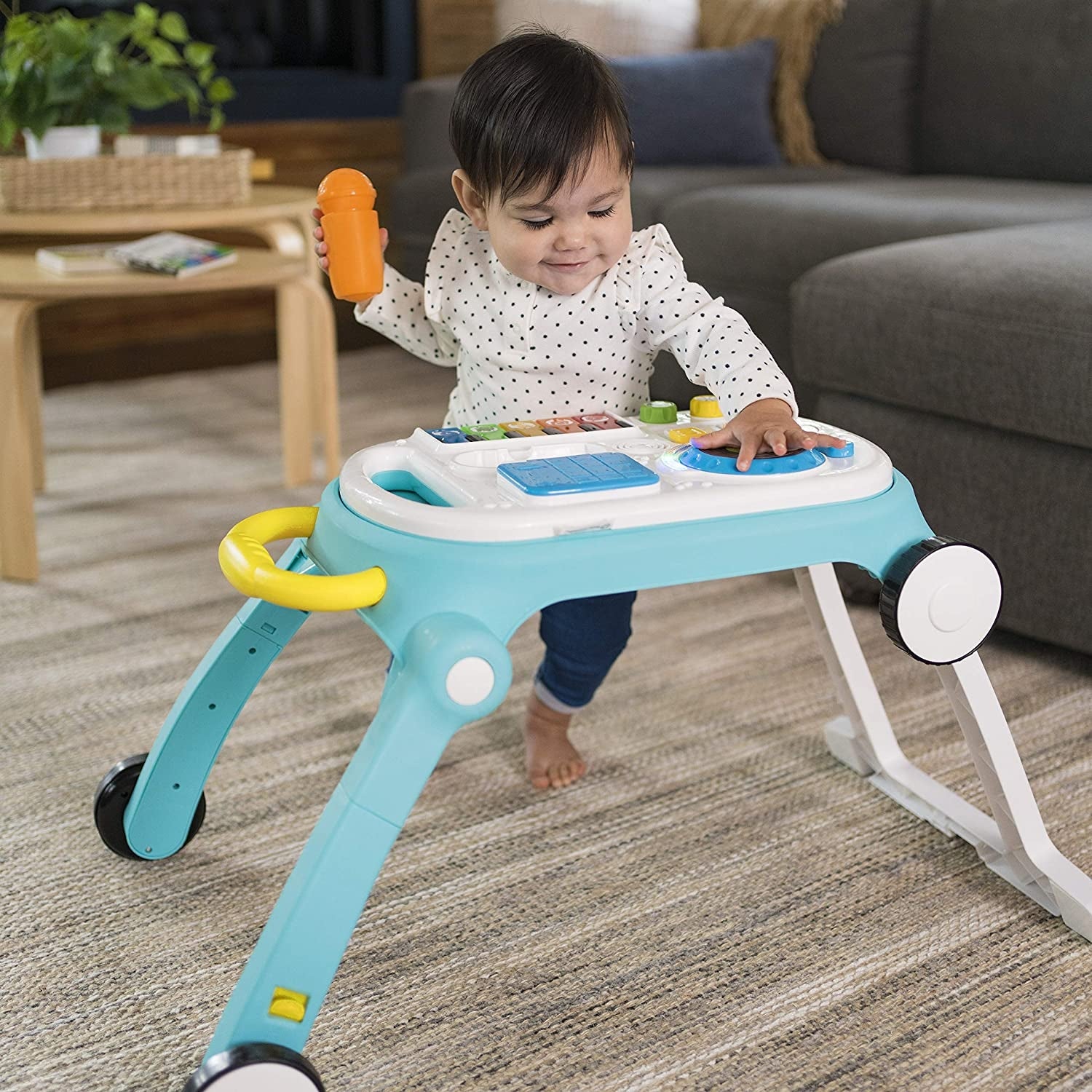 Baby Einstein - Centru de activitati 4 in 1 Mix & Roll