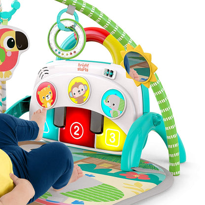 Bright Starts - Salteluta de activitati 4 in 1 Groovin' Kicks Tropical Safari