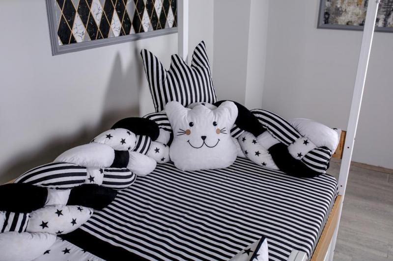 Lenjerie MyKids Montessori 6 Piese PS109 95x195 cm