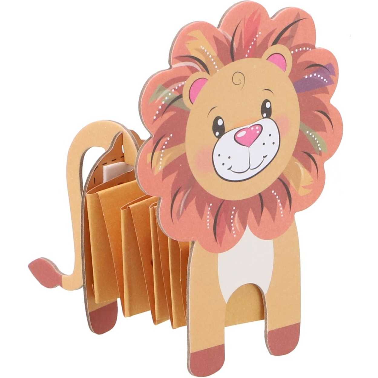 Set Animale acordeon din carton, 3 buc Moxy GR100107