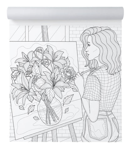 Armonie - carte de colorat