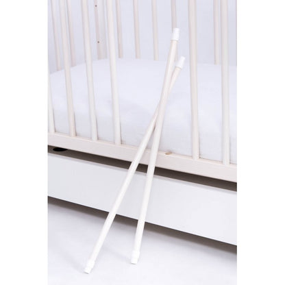 Patut Drewex Lulaya cu sertar - Alb + Saltea Cocos 10 Cm