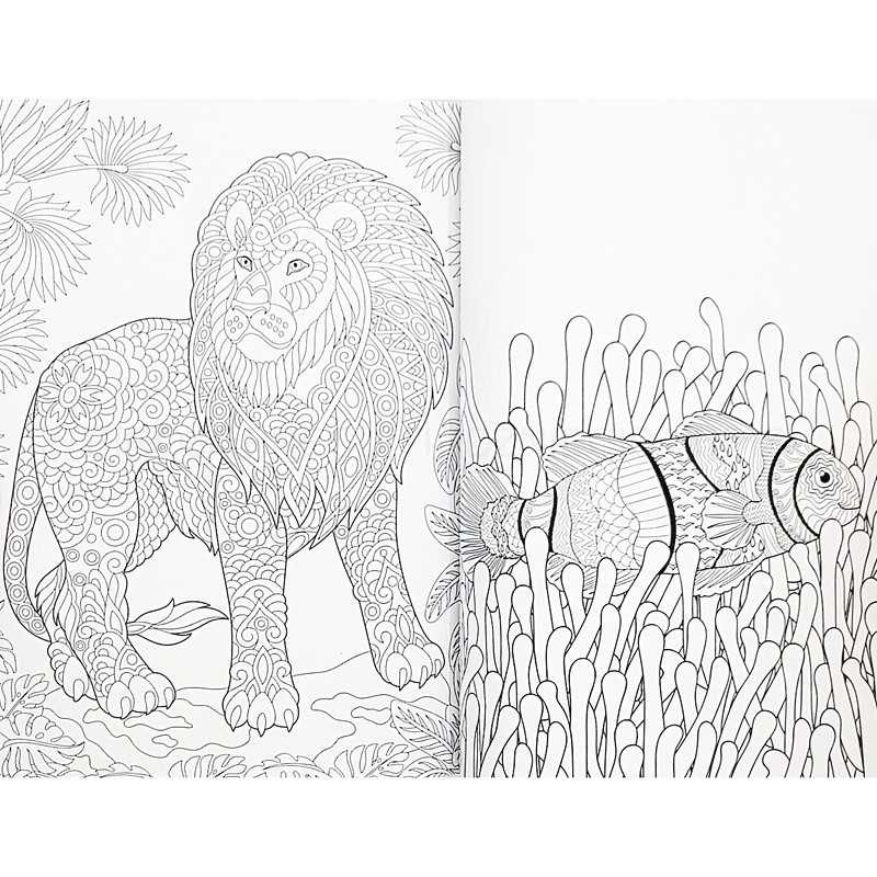 Carte de Colorat pentru Copii si Adulti - 72 Pagini, 20,5x15,7 cm Grafix GRCR5012-GE