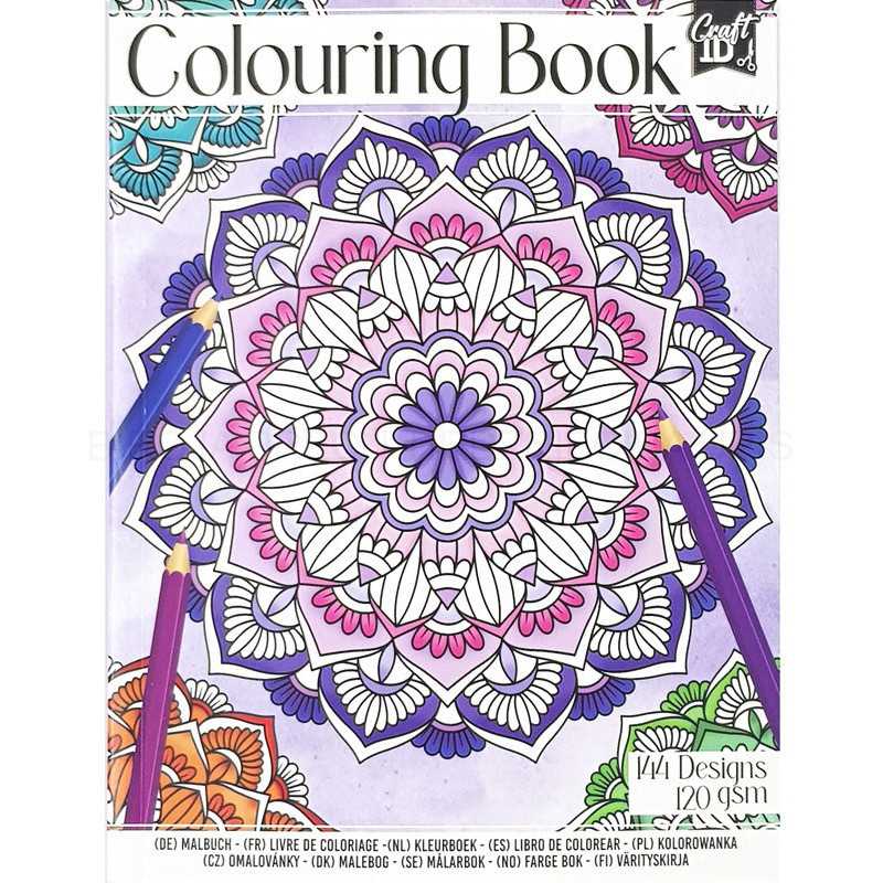 Carte de Colorat pentru Copii si Adulti - 72 Pagini, 20,5x15,7 cm Grafix GRCR5012-GE