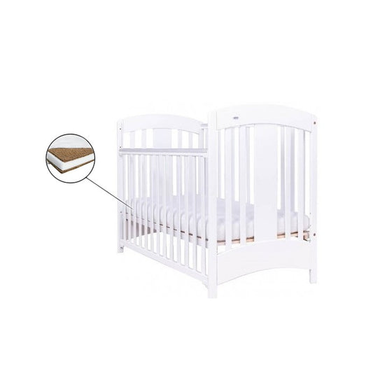 Patut Drewex Natalia Culisant - Alb + Saltea Cocos 10 Cm