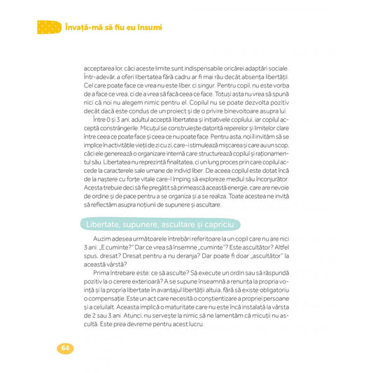 Montessori de la nastere la 3 ani