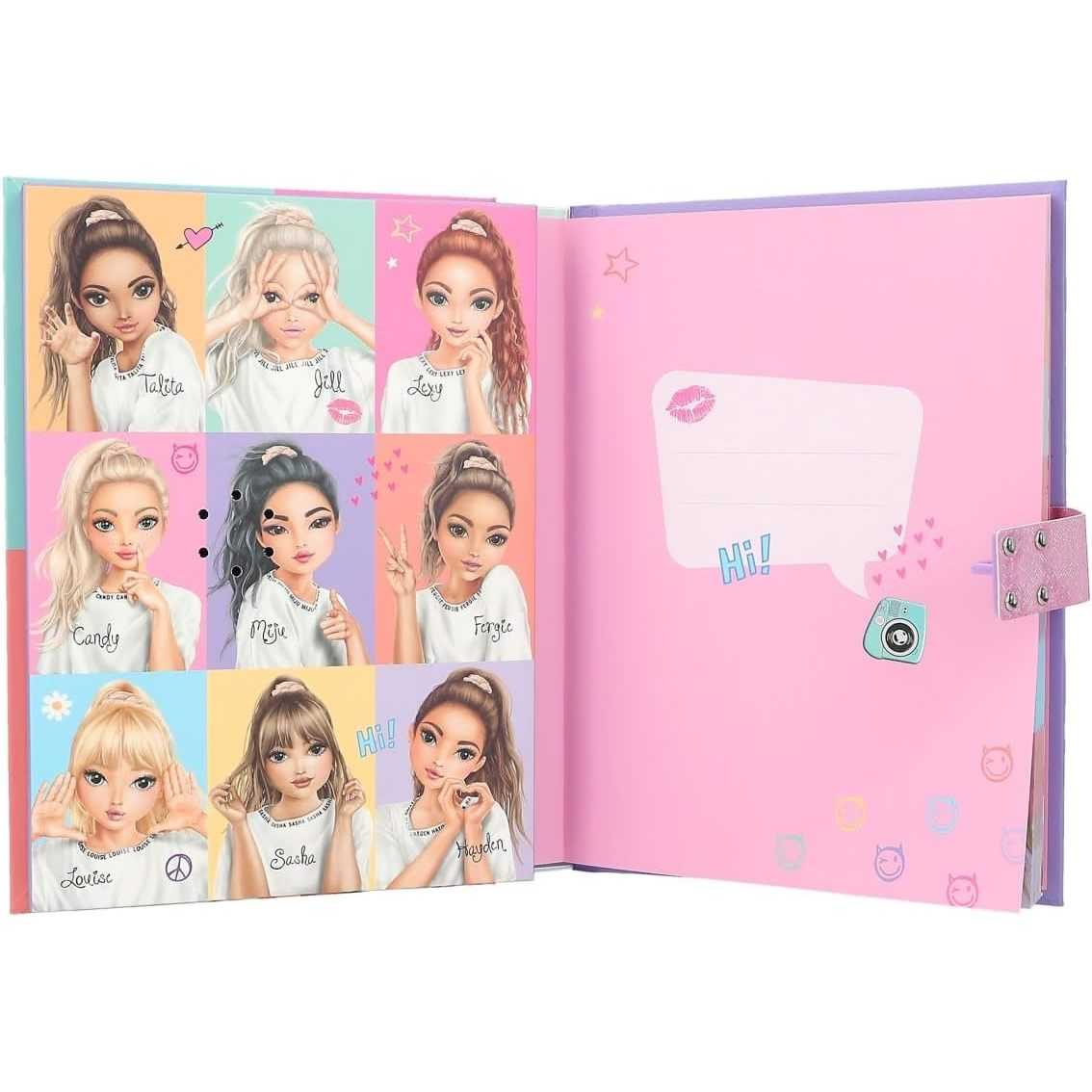 Jurnal cu cod si muzica TOPModel Snap Shots Depesche PT12710