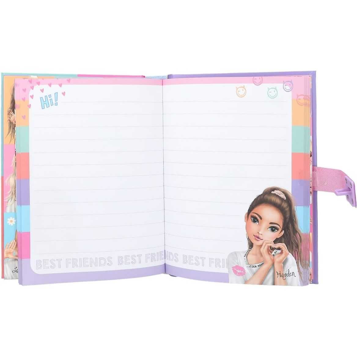 Jurnal cu cod si muzica TOPModel Snap Shots Depesche PT12710