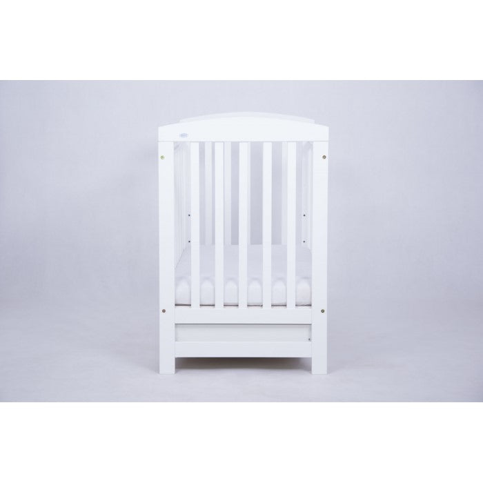 Patut Drewex Olek cu sertar - Alb + Saltea Cocos 10 Cm