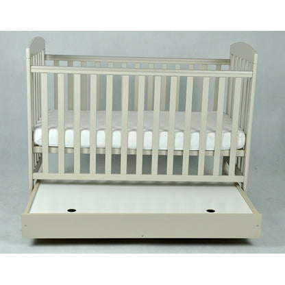 Patut Drewex Olek cu sertar - Latte + Saltea Cocos 10 Cm