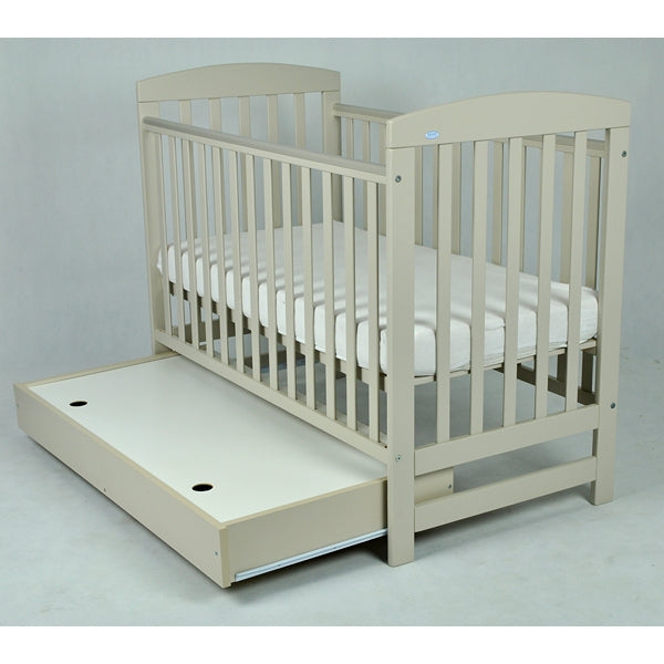 Patut Drewex Olek cu sertar - Latte + Saltea Cocos 10 Cm